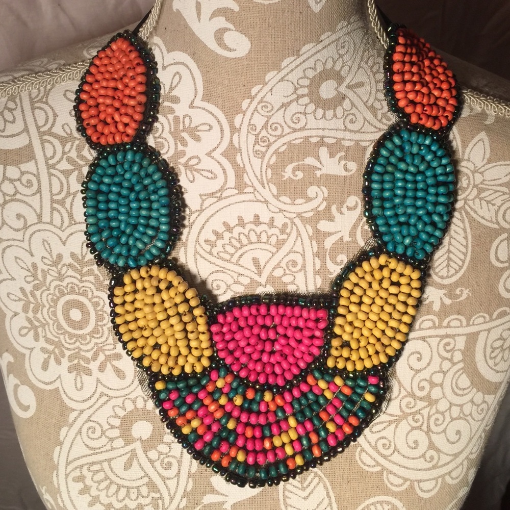 African bead necklace